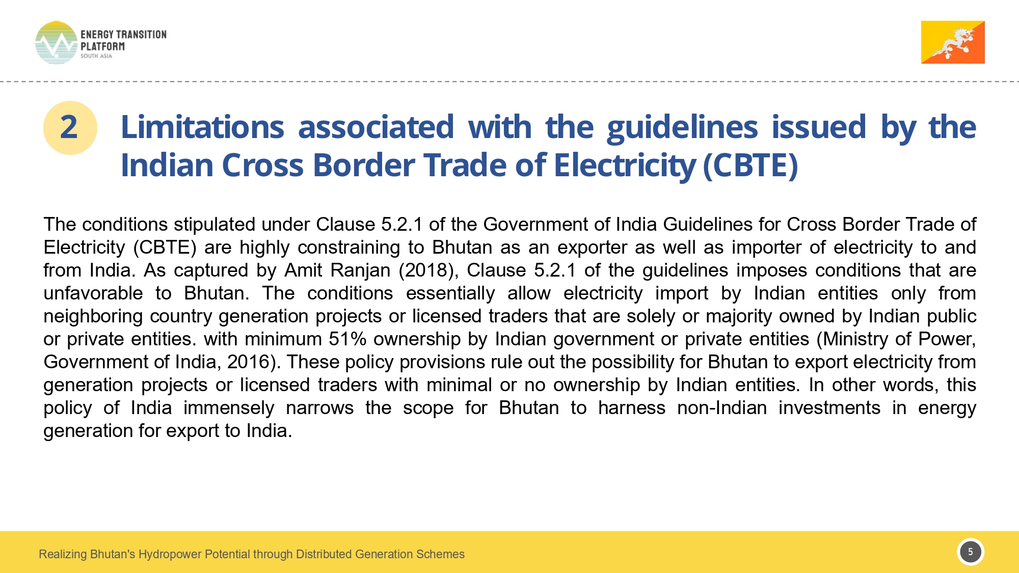 Bhutan Policy Brief