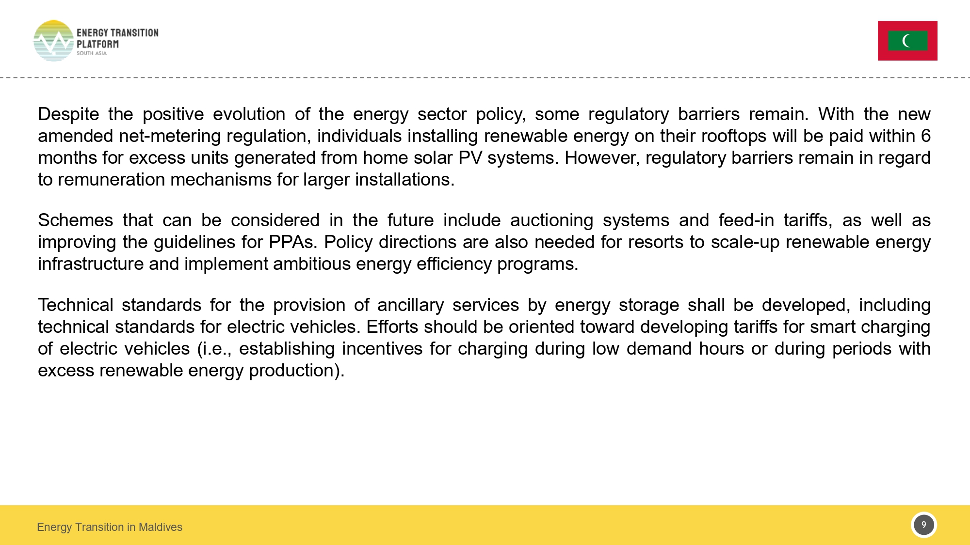 Maldives Policy Brief
